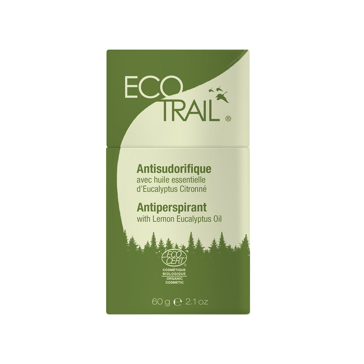 Anti-sudorifique biologique en bâton de la gamme EcoTrail de Druide.