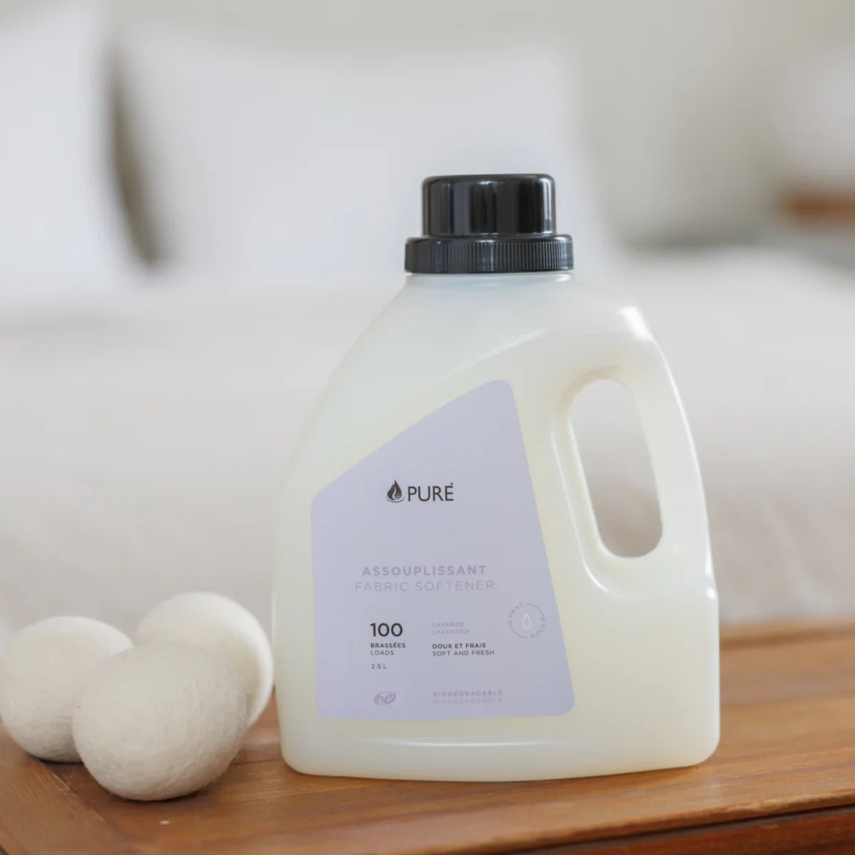 Assouplissant à Tissu Écologique pour Peau Sensible - PURE