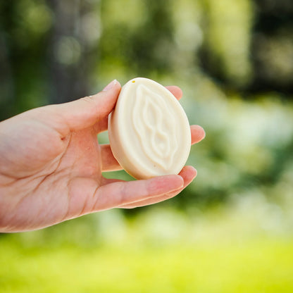 Barre de savon surgras et sans parfum Orgasmique, pour l'hygiène intime.