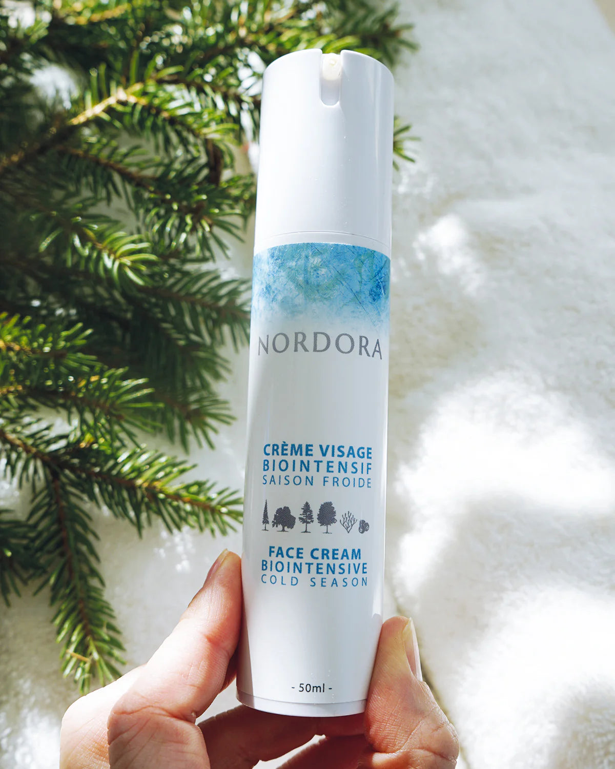 Crème visage pour saison froide BioIntensif de la marque canadienne Nordora