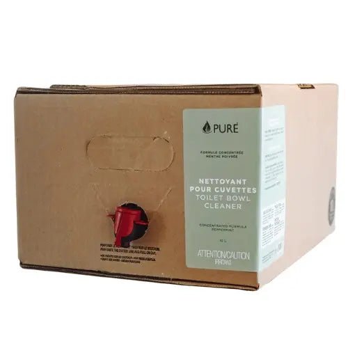 Nettoyant pour Cuvette Écologique à la Menthe - PURE (Fait au Québec) - Recharge écologique - 10L