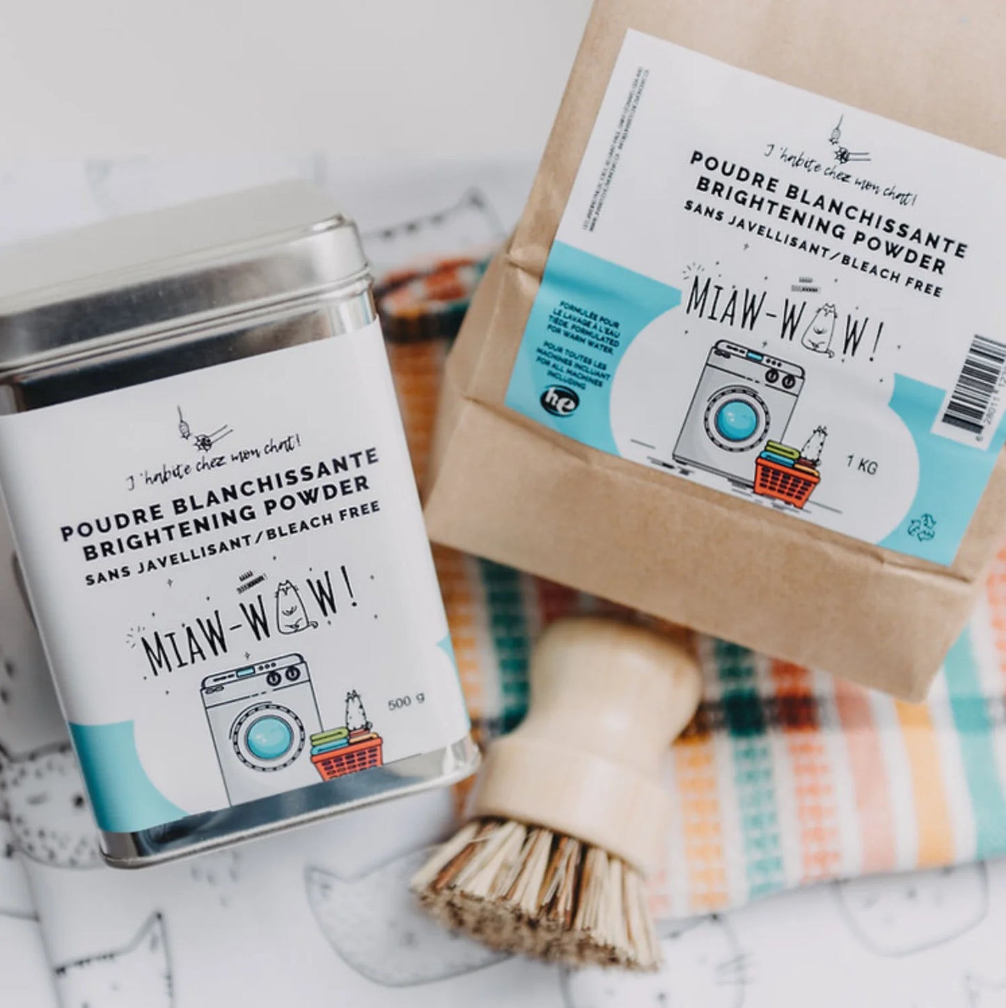 Format recharge de la poudre blanchissante Miaw-wow.